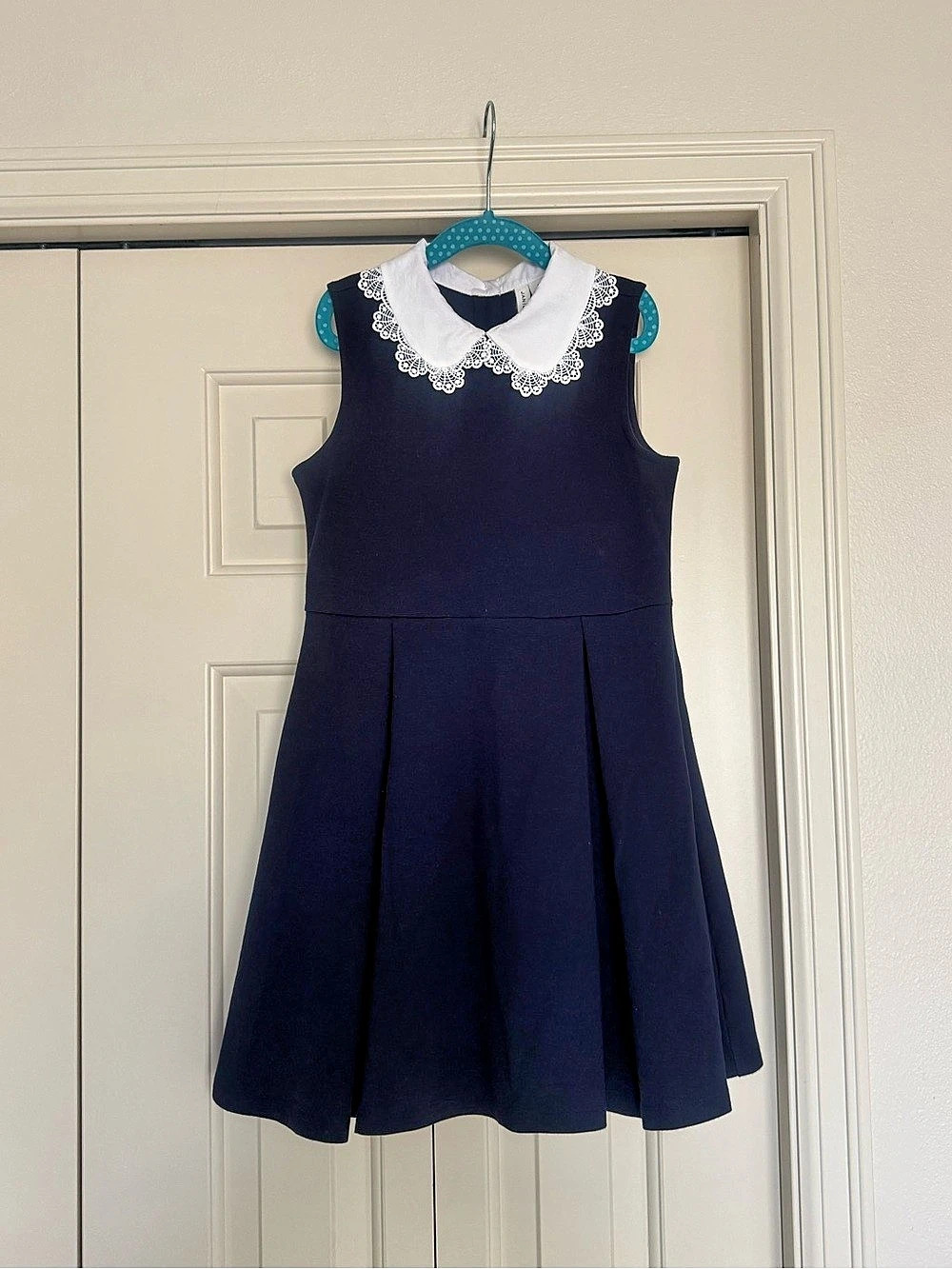 Janie and Jack Navy School Uniform Dress Size 8